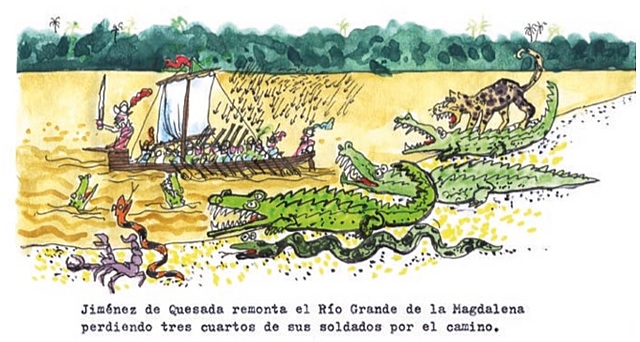 Conquista de Gonzalo Jimenez de Quesada