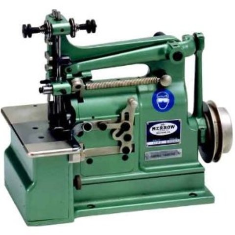 Merrow invents first crochet stitch machine