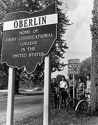 Olberlin College was the first college to admit both men and women in the United States.
