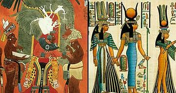 Egipcios y mayas