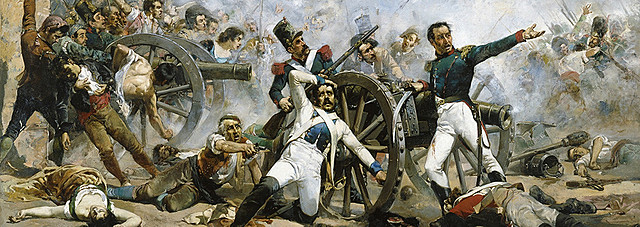 Escena de la Muerte de Pedro Velarde y Santillán