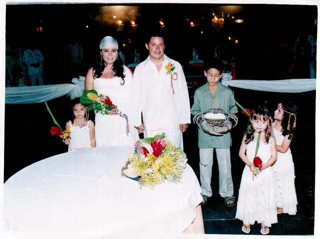 When I was little bridesmaid