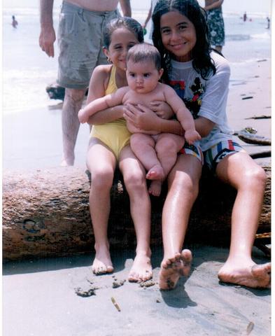 My first time at the beach