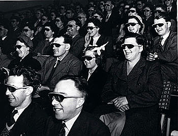 First 3-D Film
