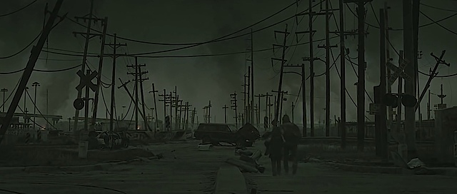 Destrucción total de un pueblo...