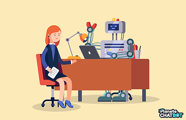 Robots cumplen funciones de humanos.