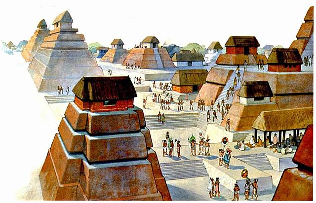 Fin de la Era clásica e inicio de la Era post-clásica.