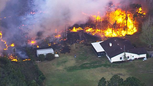 Florida wild fire