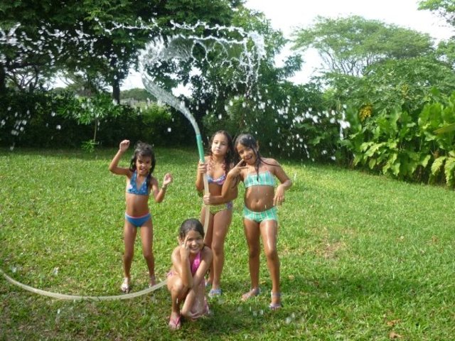 In the house of Miss Marielena.