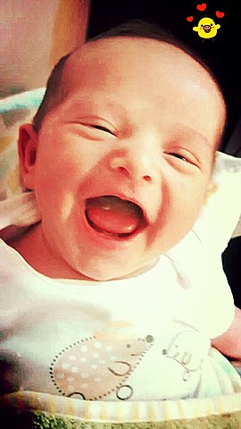 Nació mi único hermano