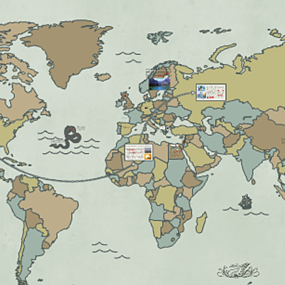 Timeline: Evolución histórica de las agencias de viajes en el mundo.