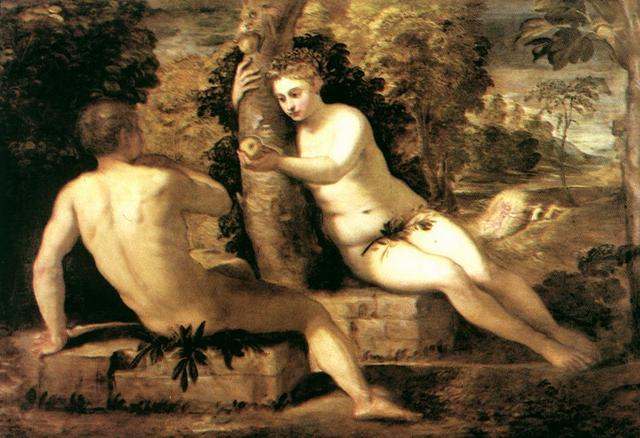 Adam and Eve by Tintoretto