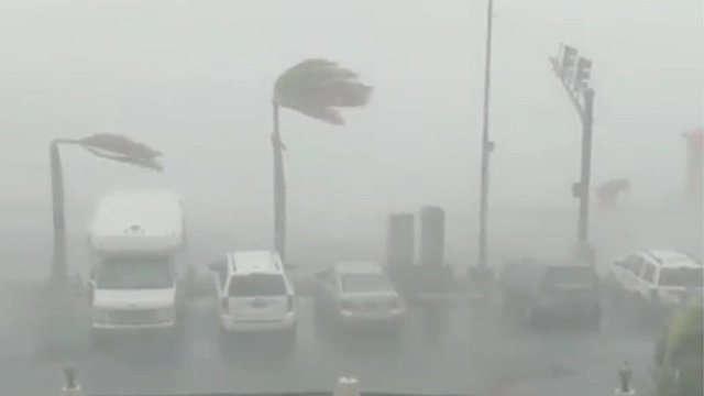 Dorian Becomes a Hurricane; Hits the Virgin Islands