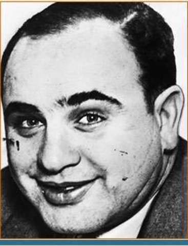 Al Capone becomes "Scarface"