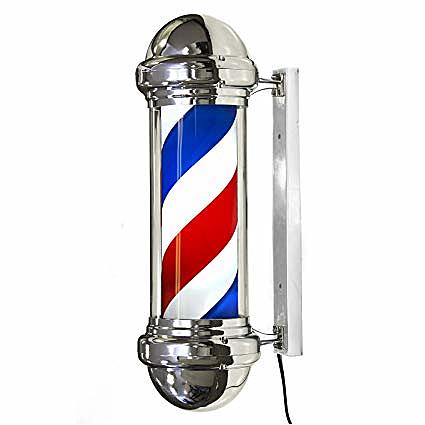 Barber Surgeons not only cut hair, and the spinning barber pole came about