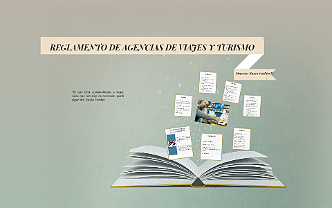 Reglamento de las Agencias de Viajes