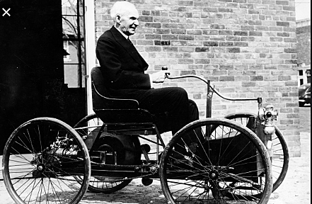 Invention of the first hybrid engine