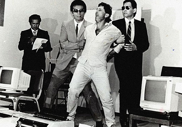 Captura del terrorista de SL Hugo Avellaneda y del terrorista del MRTA Peter Cárdenas