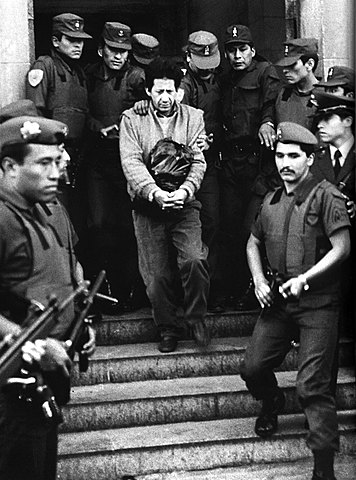 Captura de Osmán MOROTE BARRIONUEVO y Margot LIENDO GIL, miembros dirigentes de la OT.SL y responsables del “Comité Regional Norte”