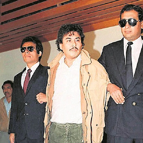 Captura de los terroristas del MRTA Víctor Polay Campos y Miguel Rincón Rincón