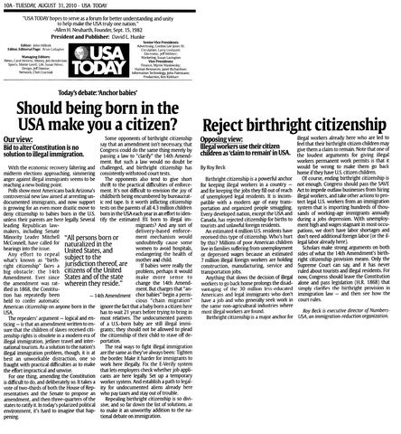 Birthright Citizenship Act