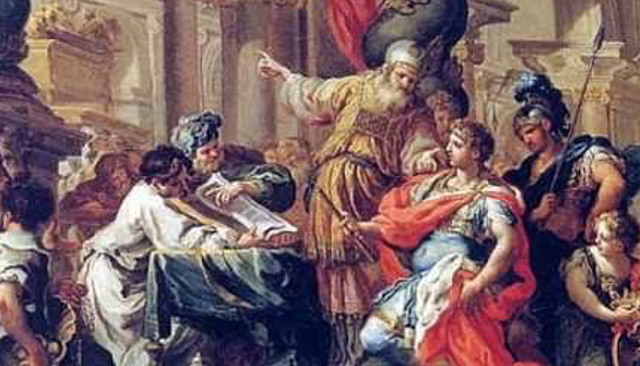 Alejandro Magno llega a Yerushalaim