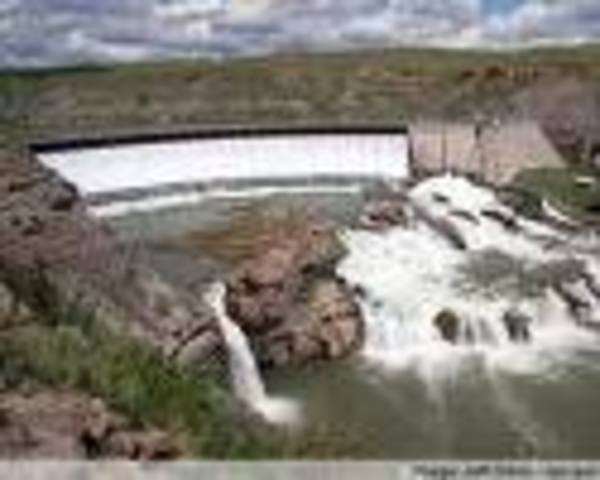 The Great Falls of the Missouri.