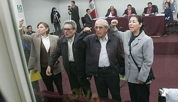 (2003-2006) Ratificación de pruebas del personal DIRCOTE en las audiencias del Megajuicio, seguido contra la cúpula dirigencial de “Sendero Luminoso”