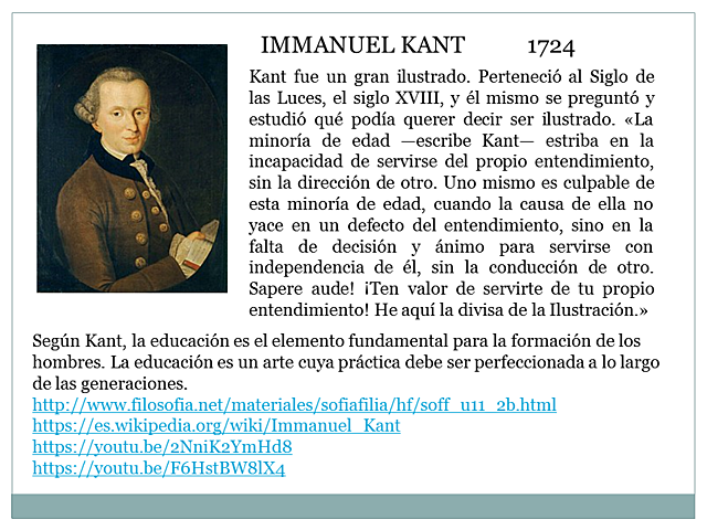 IMMANUEL KANT           1724