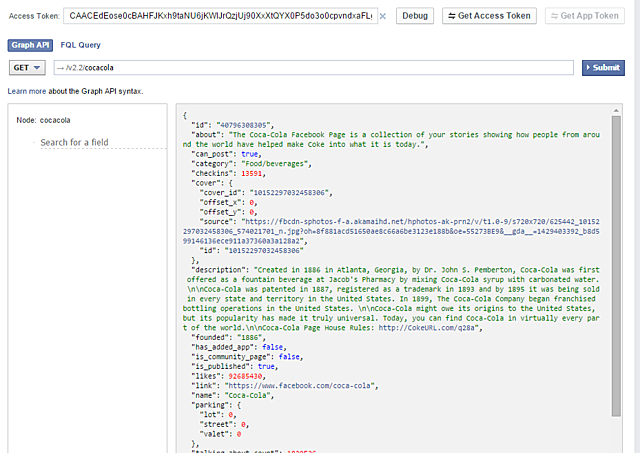 Facebook lanza Graph API 1.0, que permite la recopilación de datos del usuario.