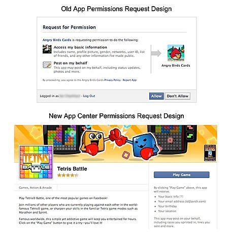 Facebook ajusta su diseño para que sea menos obvio para los usuarios que estaban recuperando su información privada.
