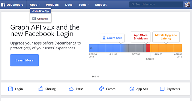 Facebook cierra Graph API 1.0.