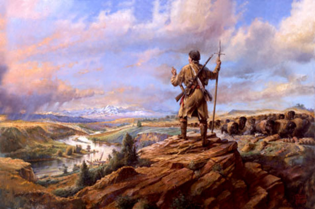 The Expedition Arrives at St. Louis