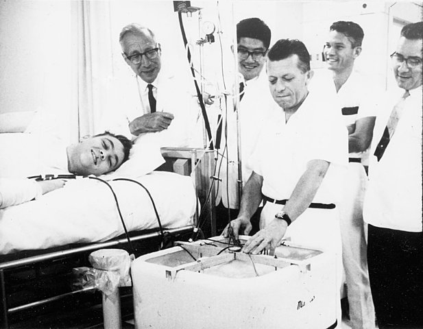 Dialysis unit built from a washing machine