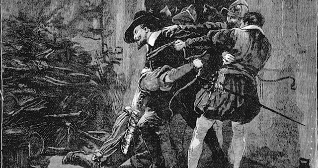 Guy Fawkes is executed