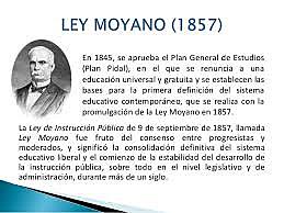 La Ley Moyano