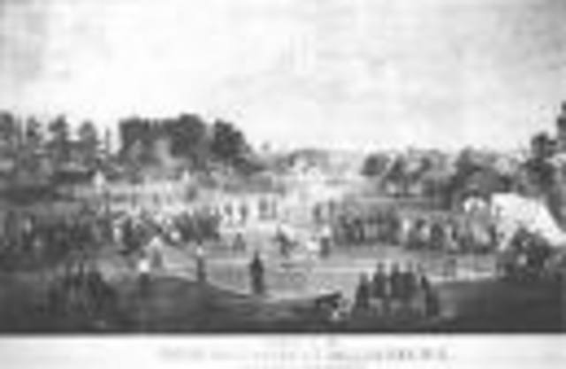 First recorded baseball game was played.