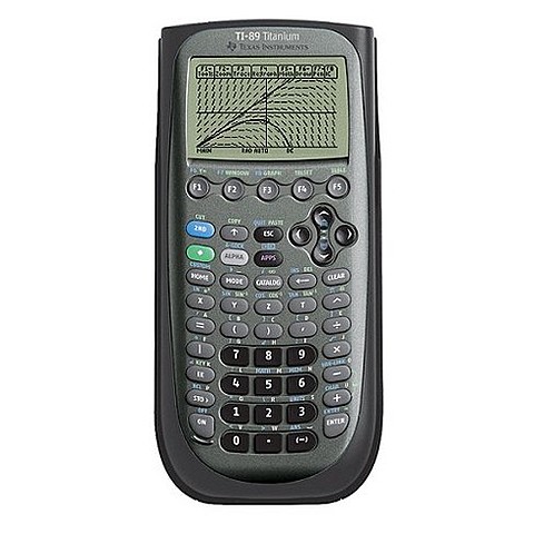 5.	Texas instrumental graphing calculator