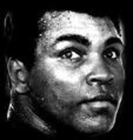 Muhammad Ali was born