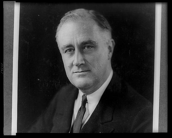 FDR elected president