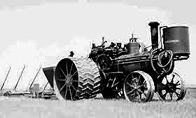 La mecanización de la agricultura.