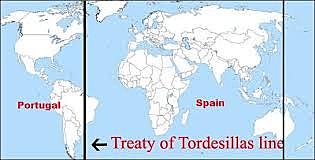 The Treaty of Tordesillas