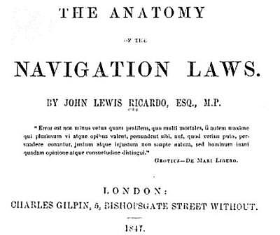 Navigation Laws are Tightened