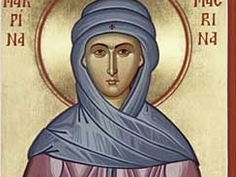 Nacimiento de Macrina de Capadocia.