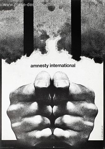 Affiche amnesty internationnal