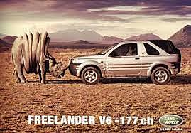 Affiche land rover