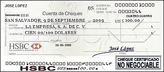 cheque