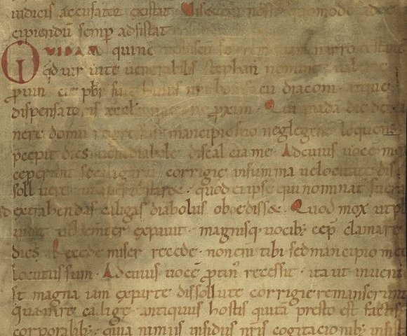 Gregorio I Magno comienza a escribir “Los Diálogos”.