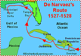 De Narvaes route