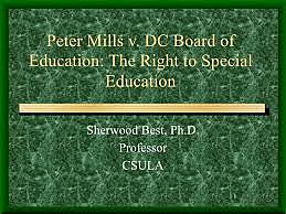 Mills v. Board of Education.